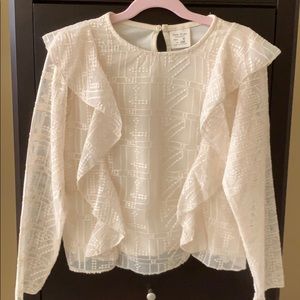 Girls size 8 blouse from ZARA